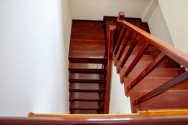 Wood Stairs Repair Process